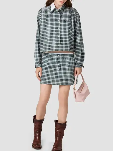 Miu Miu Women's Nappa Leather Top Handle Bag | Thumbnail 2 Miu Miu Women's Nappa Leather Top Handle Bag | Thumbnail 2