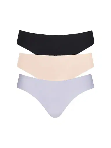 Commando Women's Butter 3-Pack Mid-Rise Thongs | Thumbnail 1 Commando Women's Butter 3-Pack Mid-Rise Thongs | Thumbnail 1