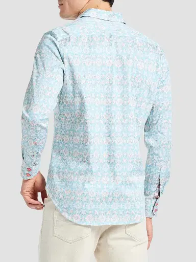Robert Graham Men's Mariage Abstract Cotton-Blend Shirt | Thumbnail 3 Robert Graham Men's Mariage Abstract Cotton-Blend Shirt | Thumbnail 3