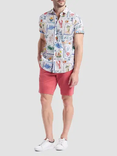 Robert Graham Men's Isla Vista Short-Sleeve Shirt | Thumbnail 2 Robert Graham Men's Isla Vista Short-Sleeve Shirt | Thumbnail 2