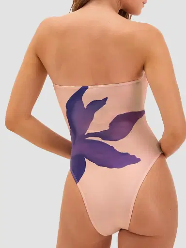 ViX by Paula Hermanny Women's Bianca Floral Brazilian-Cut One-Piece Swimsuit | Thumbnail 4 ViX by Paula Hermanny Women's Bianca Floral Brazilian-Cut One-Piece Swimsuit | Thumbnail 4