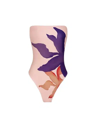 ViX by Paula Hermanny Women's Bianca Floral Brazilian-Cut One-Piece Swimsuit | Thumbnail 1 ViX by Paula Hermanny Women's Bianca Floral Brazilian-Cut One-Piece Swimsuit | Thumbnail 1