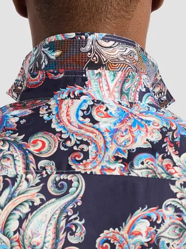 Robert Graham Men's Morningside Paisley Print Woven Shirt | Thumbnail 6 Robert Graham Men's Morningside Paisley Print Woven Shirt | Thumbnail 6