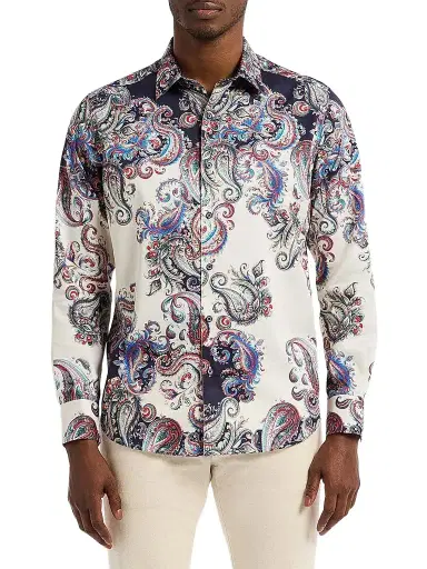 Robert Graham Men's Morningside Paisley Print Woven Shirt | Thumbnail 1 Robert Graham Men's Morningside Paisley Print Woven Shirt | Thumbnail 1