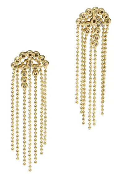 ALEXIS BITTAR Cubic Zirconia Asterales Bubble Fringe Chandelier Earrings | Thumbnail 3 ALEXIS BITTAR Cubic Zirconia Asterales Bubble Fringe Chandelier Earrings | Thumbnail 3