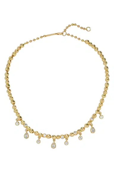 ALEXIS BITTAR Cubic Zirconia Asterales Charm Ball Chain Necklace | Thumbnail 3 ALEXIS BITTAR Cubic Zirconia Asterales Charm Ball Chain Necklace | Thumbnail 3