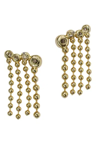 ALEXIS BITTAR Cubic Zirconia Asterales Bubble Fringe Ear Climber | Thumbnail 3 ALEXIS BITTAR Cubic Zirconia Asterales Bubble Fringe Ear Climber | Thumbnail 3
