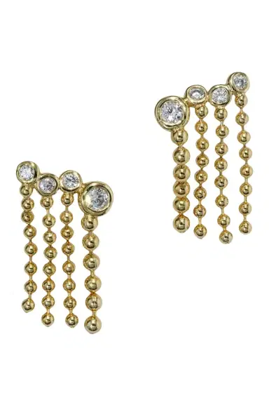 ALEXIS BITTAR Cubic Zirconia Asterales Bubble Fringe Ear Climber | Thumbnail 1 ALEXIS BITTAR Cubic Zirconia Asterales Bubble Fringe Ear Climber | Thumbnail 1