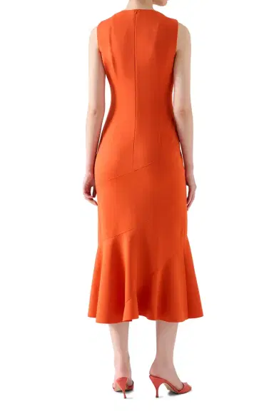 Akris punto Flared Panel Maxi Dress | Thumbnail 5 Akris punto Flared Panel Maxi Dress | Thumbnail 5
