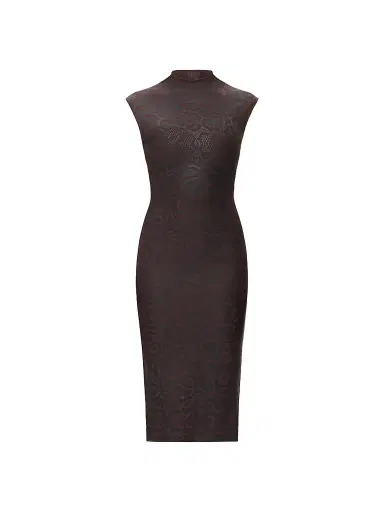 Hervé Léger Women's Anita Printed Sheath Midi Dress | Thumbnail 1 Hervé Léger Women's Anita Printed Sheath Midi Dress | Thumbnail 1