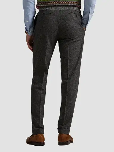 Polo Ralph Lauren Men's Pleated Wool Flannel Trousers | Thumbnail 3 Polo Ralph Lauren Men's Pleated Wool Flannel Trousers | Thumbnail 3