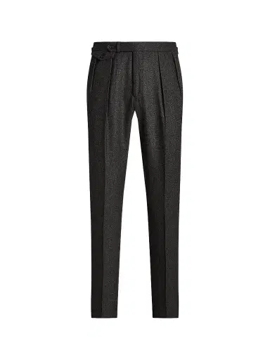 Polo Ralph Lauren Men's Pleated Wool Flannel Trousers | Thumbnail 1 Polo Ralph Lauren Men's Pleated Wool Flannel Trousers | Thumbnail 1