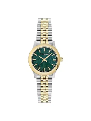 Ferragamo Women's Duo Two-Tone Stainless Steel Bracelet Watch/28MM | Thumbnail 1 Ferragamo Women's Duo Two-Tone Stainless Steel Bracelet Watch/28MM | Thumbnail 1