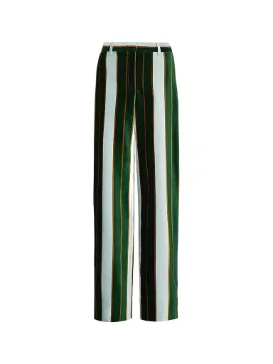 TWP Women's Isla Striped Cotton Wide-Leg Pants | Thumbnail 1 TWP Women's Isla Striped Cotton Wide-Leg Pants | Thumbnail 1