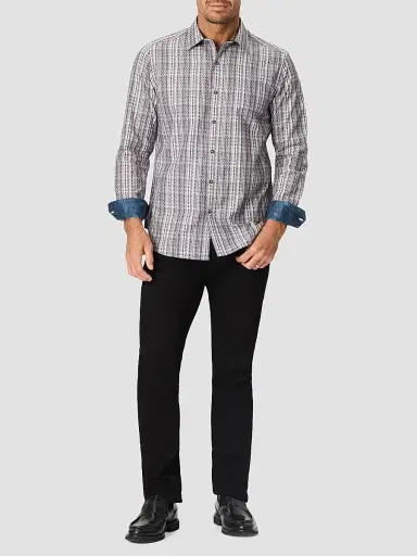 Robert Graham Men's Elroy Cotton-Blend Button-Front Shirt | Thumbnail 2 Robert Graham Men's Elroy Cotton-Blend Button-Front Shirt | Thumbnail 2