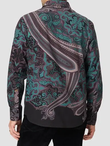 Robert Graham Men's Beaded Paisley Woven Shirt | Thumbnail 3 Robert Graham Men's Beaded Paisley Woven Shirt | Thumbnail 3