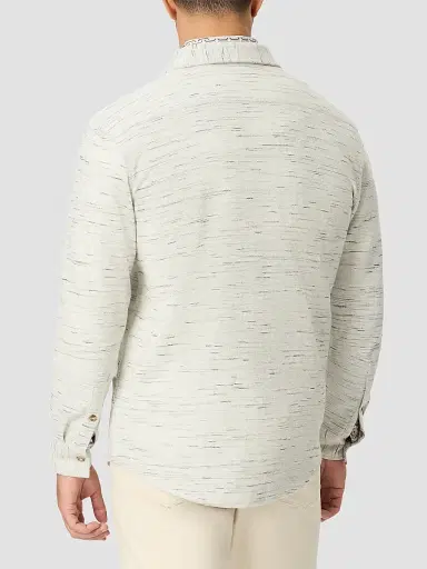 Robert Graham Men's Burstead Heathered Overshirt | Thumbnail 3 Robert Graham Men's Burstead Heathered Overshirt | Thumbnail 3