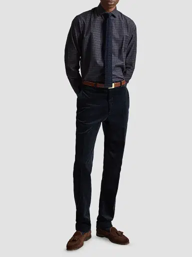 Polo Ralph Lauren Men's Tattersall Twill Classic-Fit Shirt | Thumbnail 2 Polo Ralph Lauren Men's Tattersall Twill Classic-Fit Shirt | Thumbnail 2