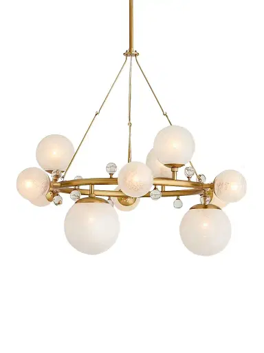 Arteriors Troon Round Chandelier | Thumbnail 1 Arteriors Troon Round Chandelier | Thumbnail 1