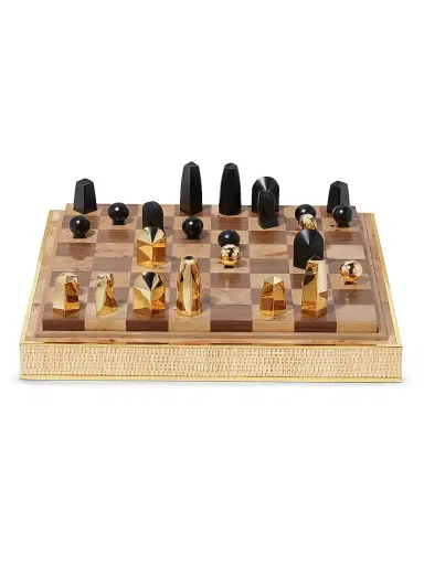AERIN Colette Cane Chess Set | Thumbnail 2 AERIN Colette Cane Chess Set | Thumbnail 2