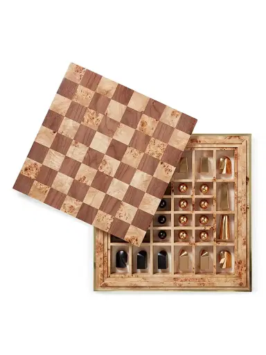 AERIN Colette Cane Chess Set | Thumbnail 4 AERIN Colette Cane Chess Set | Thumbnail 4