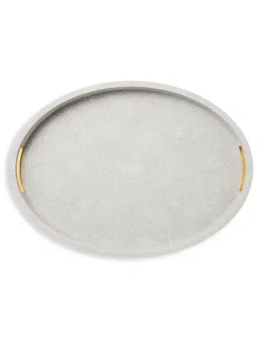 AERIN Modern Shagreen Cocktail Tray | Thumbnail 2 AERIN Modern Shagreen Cocktail Tray | Thumbnail 2