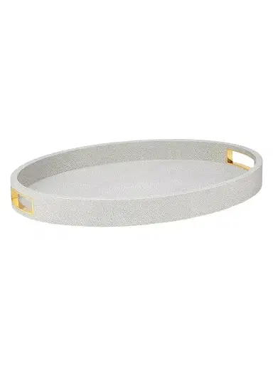 AERIN Modern Shagreen Cocktail Tray | Thumbnail 1 AERIN Modern Shagreen Cocktail Tray | Thumbnail 1