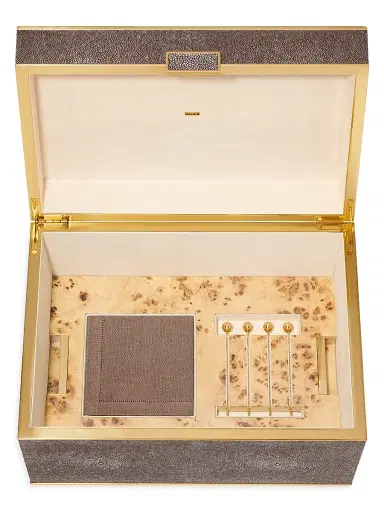 AERIN Classic Shagreen Bar Set | Thumbnail 2 AERIN Classic Shagreen Bar Set | Thumbnail 2
