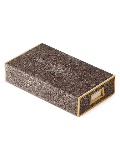 AERIN Oversized Shagreen Match Box | Thumbnail 2 AERIN Oversized Shagreen Match Box | Thumbnail 2