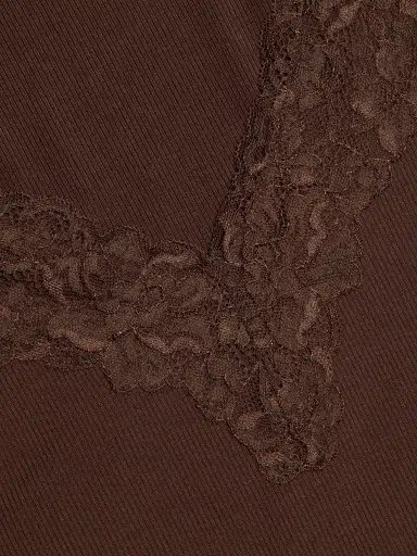 Cami NYC Women's Rooney Ribbed Lace-Trim Top | Thumbnail 7 Cami NYC Women's Rooney Ribbed Lace-Trim Top | Thumbnail 7