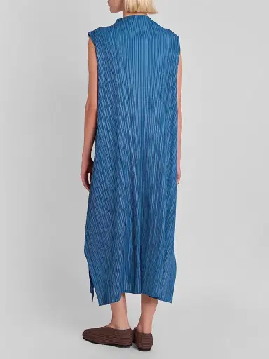 Pleats Please Issey Miyake Women's Mellow Pleats Midi Dress | Thumbnail 3 Pleats Please Issey Miyake Women's Mellow Pleats Midi Dress | Thumbnail 3