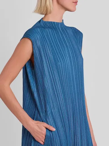 Pleats Please Issey Miyake Women's Mellow Pleats Midi Dress | Thumbnail 5 Pleats Please Issey Miyake Women's Mellow Pleats Midi Dress | Thumbnail 5