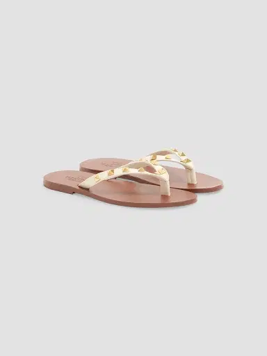 Valentino Women's Rockstud Calfskin 05MM Thong Sandals | Thumbnail 2 Valentino Women's Rockstud Calfskin 05MM Thong Sandals | Thumbnail 2