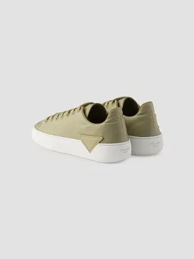 Prada Men's Court Re-Nylon Sneakers | Thumbnail 4 Prada Men's Court Re-Nylon Sneakers | Thumbnail 4
