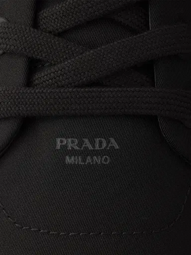 Prada Men's Court Re-Nylon Sneakers | Thumbnail 5 Prada Men's Court Re-Nylon Sneakers | Thumbnail 5