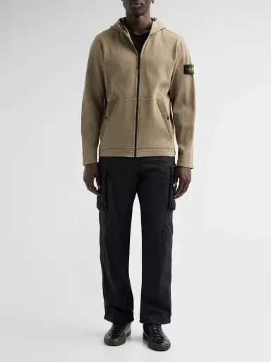 Stone Island Men's Felpa Full-Zip Hoodie | Thumbnail 2 Stone Island Men's Felpa Full-Zip Hoodie | Thumbnail 2