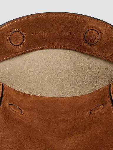 Wandler Women's Penelope Slouch Suede Shoulder Bag | Thumbnail 3 Wandler Women's Penelope Slouch Suede Shoulder Bag | Thumbnail 3