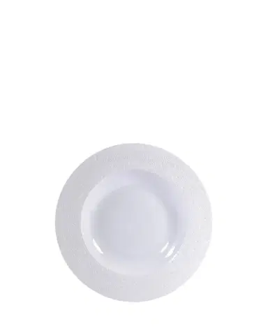 Bernardaud Ecume White Rim Soup Bowl, 9" | Thumbnail 1 Bernardaud Ecume White Rim Soup Bowl, 9" | Thumbnail 1