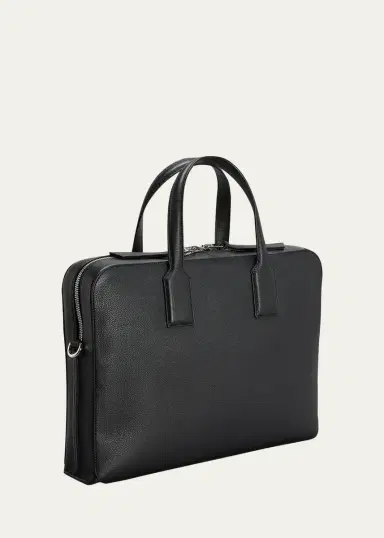 Loewe Men's Goya Thin Leather Briefcase Bag | Thumbnail 3 Loewe Men's Goya Thin Leather Briefcase Bag | Thumbnail 3