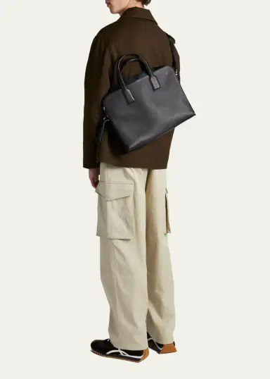 Loewe Men's Goya Thin Leather Briefcase Bag | Thumbnail 5 Loewe Men's Goya Thin Leather Briefcase Bag | Thumbnail 5