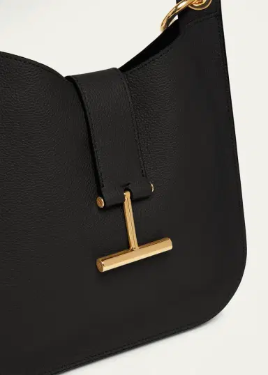 Tom Ford Tara Small Hobo Crossbody in Grained Leather | Thumbnail 5 Tom Ford Tara Small Hobo Crossbody in Grained Leather | Thumbnail 5