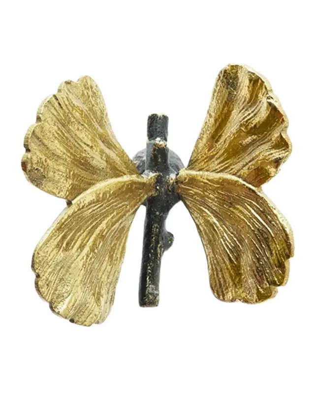 Butterfly Ginkgo Medium Knob Butterfly Ginkgo Medium Knob