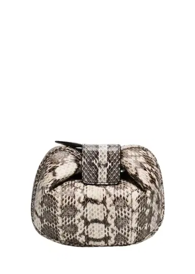 Gabriela Hearst Demi Soft Snakeskin Clutch Bag | Thumbnail 1 Gabriela Hearst Demi Soft Snakeskin Clutch Bag | Thumbnail 1
