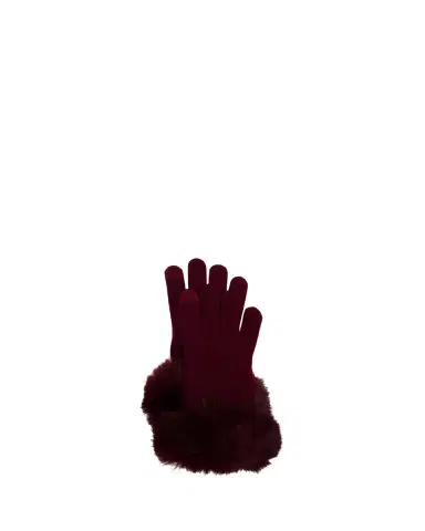 Sofia Cashmere Touchscreen Cashmere & Faux Fur Gloves | Thumbnail 2 Sofia Cashmere Touchscreen Cashmere & Faux Fur Gloves | Thumbnail 2