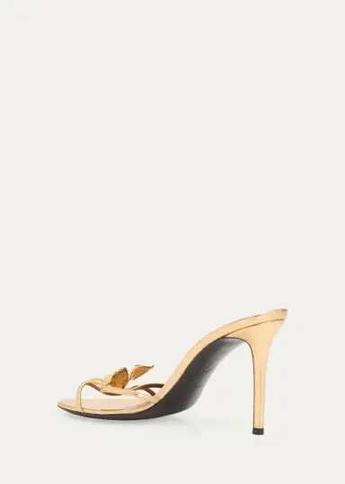 Giuseppe Zanotti Clandestino 95MM Crystal-Embellished Leather Sandals | Thumbnail 4 Giuseppe Zanotti Clandestino 95MM Crystal-Embellished Leather Sandals | Thumbnail 4