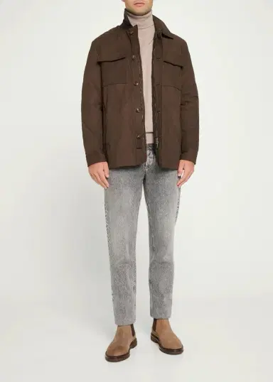 Cesare Attolini Quilted Leather Jacket | Thumbnail 2 Cesare Attolini Quilted Leather Jacket | Thumbnail 2