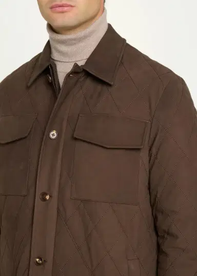 Cesare Attolini Quilted Leather Jacket | Thumbnail 5 Cesare Attolini Quilted Leather Jacket | Thumbnail 5