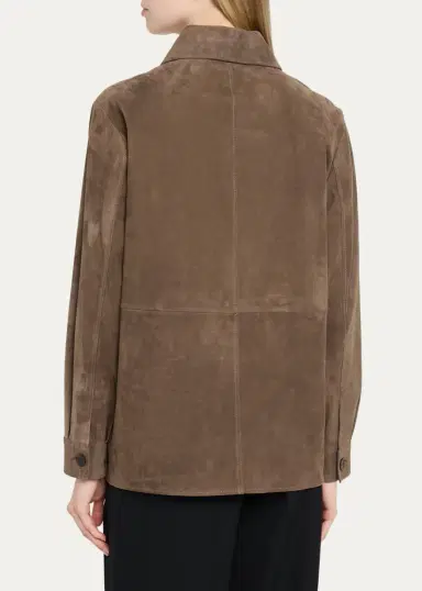 ARMA Vicky Lamb Suede Shirt Jacket | Thumbnail 3 ARMA Vicky Lamb Suede Shirt Jacket | Thumbnail 3
