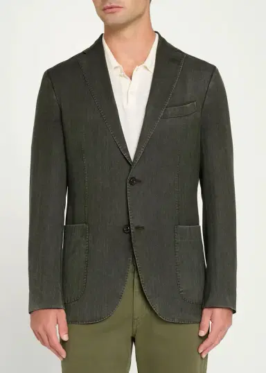 Boglioli Wool Denim Blazer | Thumbnail 4 Boglioli Wool Denim Blazer | Thumbnail 4