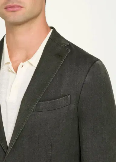 Boglioli Wool Denim Blazer | Thumbnail 5 Boglioli Wool Denim Blazer | Thumbnail 5